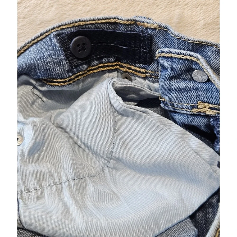 Jordache Girls Size 10 Bootcut Jeans Light Wash Stretch Denim‎ Adjustable Waist